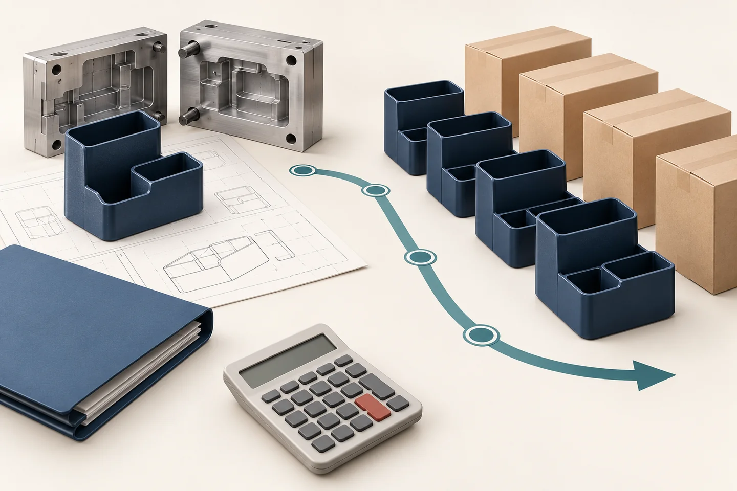 Separating development costs from recurring product manufacturing